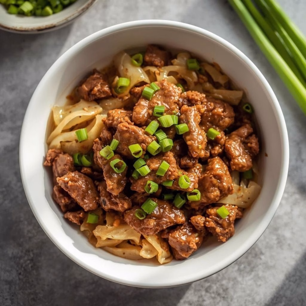 Savory Chinese Ground Beef And Cabbage Recipe