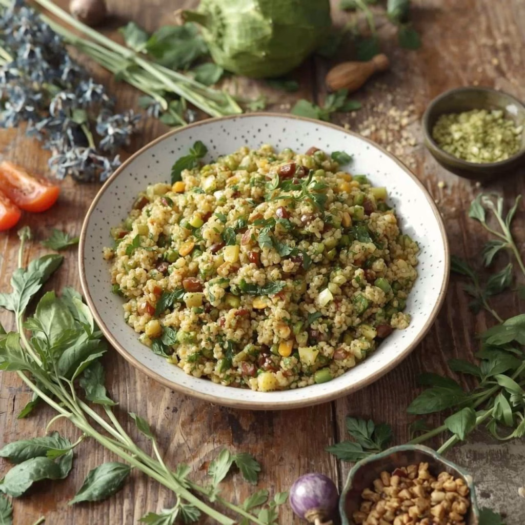 Green Goddess Quinoa Salad Recipe