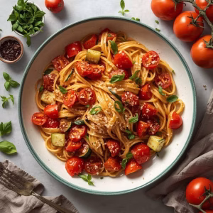 Tomato Zucchini Pasta Recipe