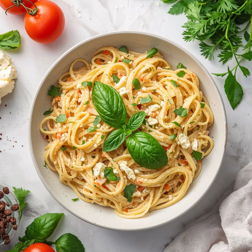 10-Minute Cream Cheese Pasta Recipe