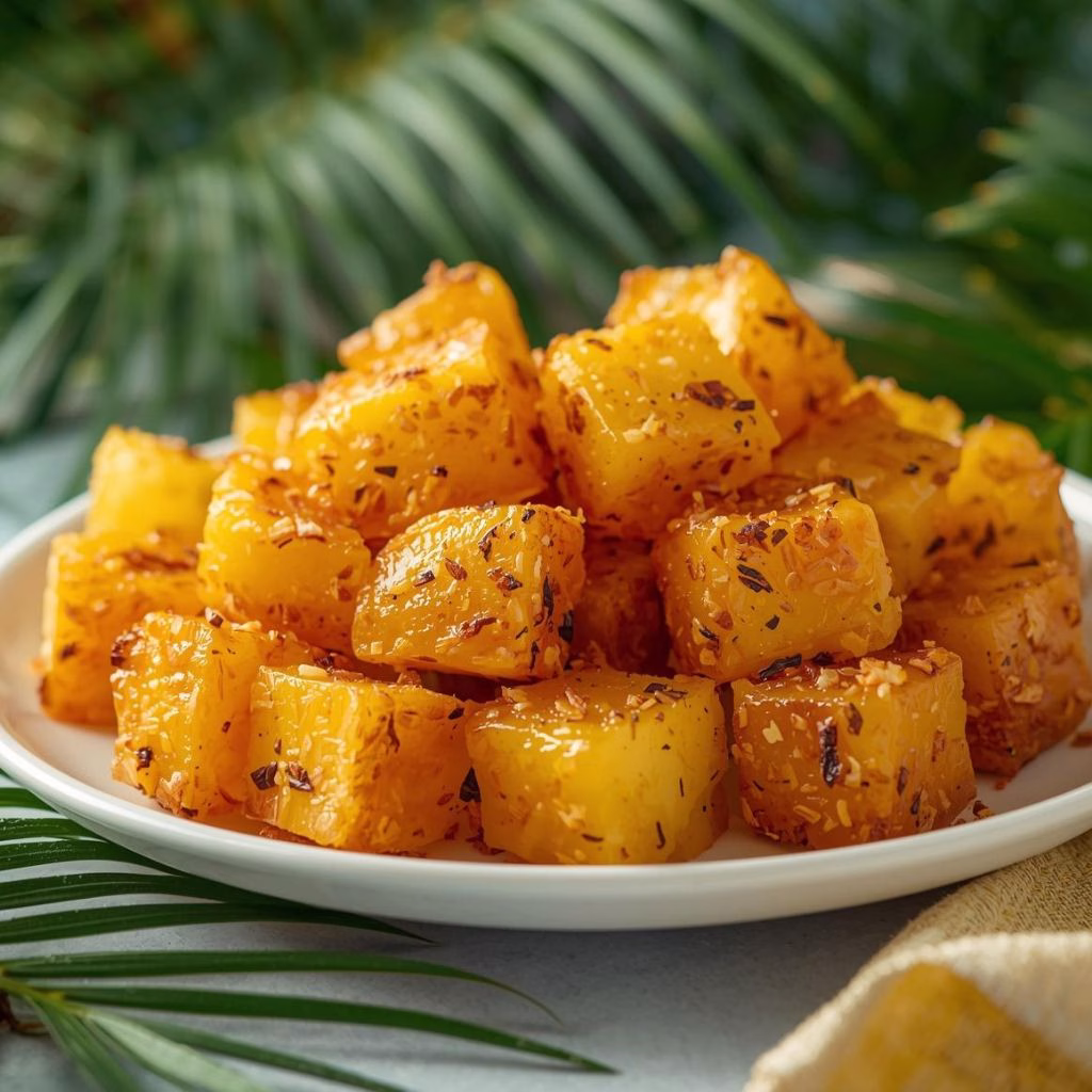 Air Fryer Pineapple Chunks Recipe