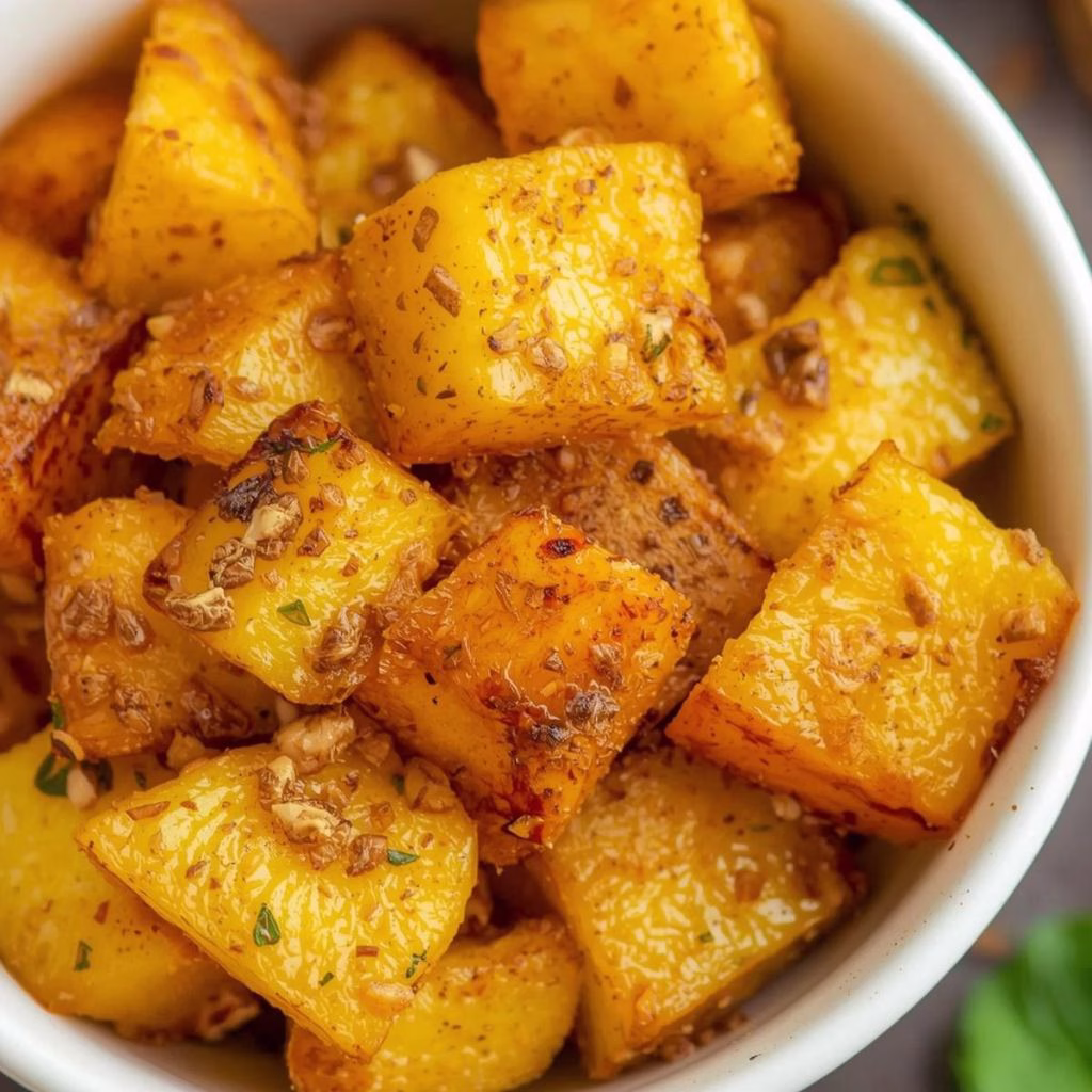 Air Fryer Pineapple Chunks Recipe