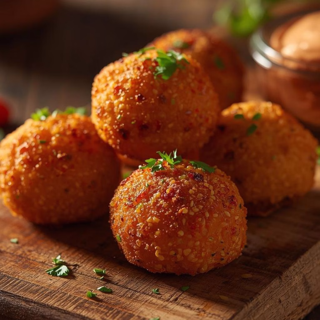 Arancini with Calabrian Chili Aioli Recipe