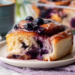 Blueberry Cinnamon Rolls Recipe
