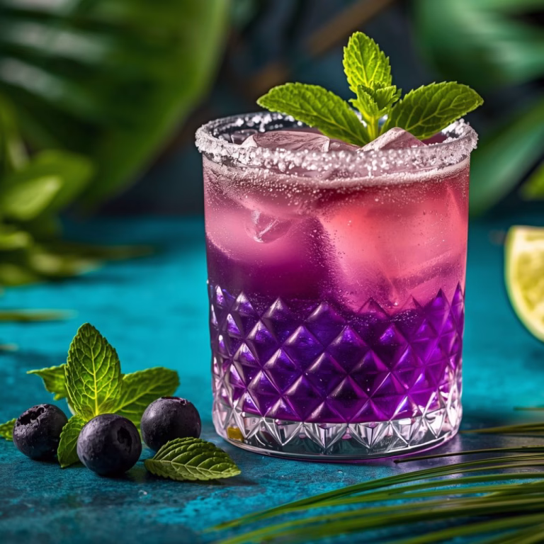 Blueberry Pineapple Tequila Sour Recipe