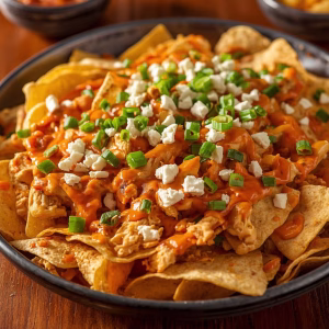 Buffalo Chicken Nachos Recipe