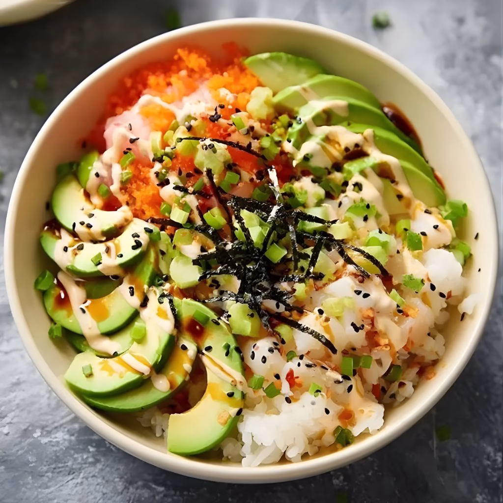 California Sushi Bowls Recipe