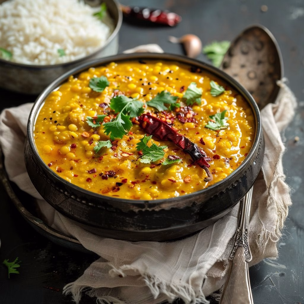 Caramelized Onion Tadka Dal Recipe