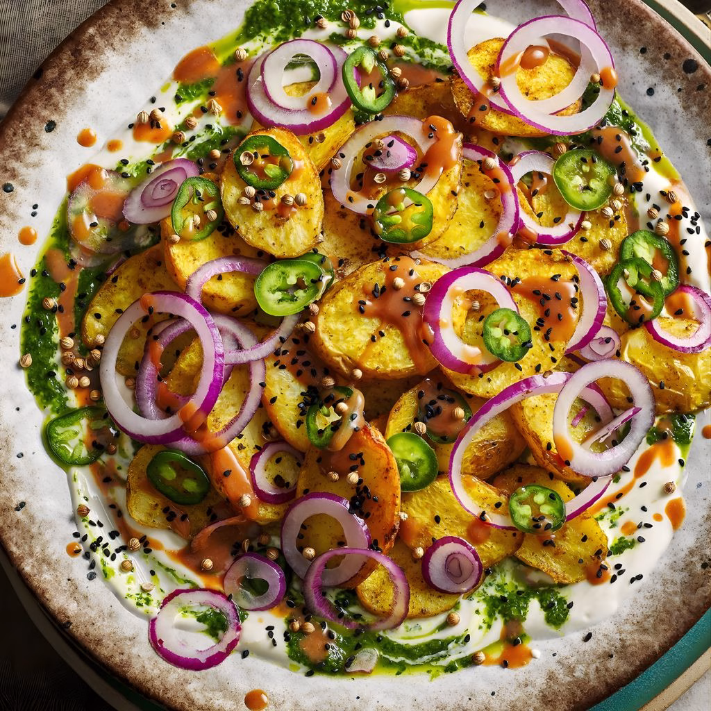 Chaat Masala Potatoes Recipe