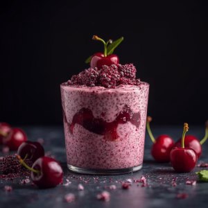 Cherry Chia Pudding Recipe