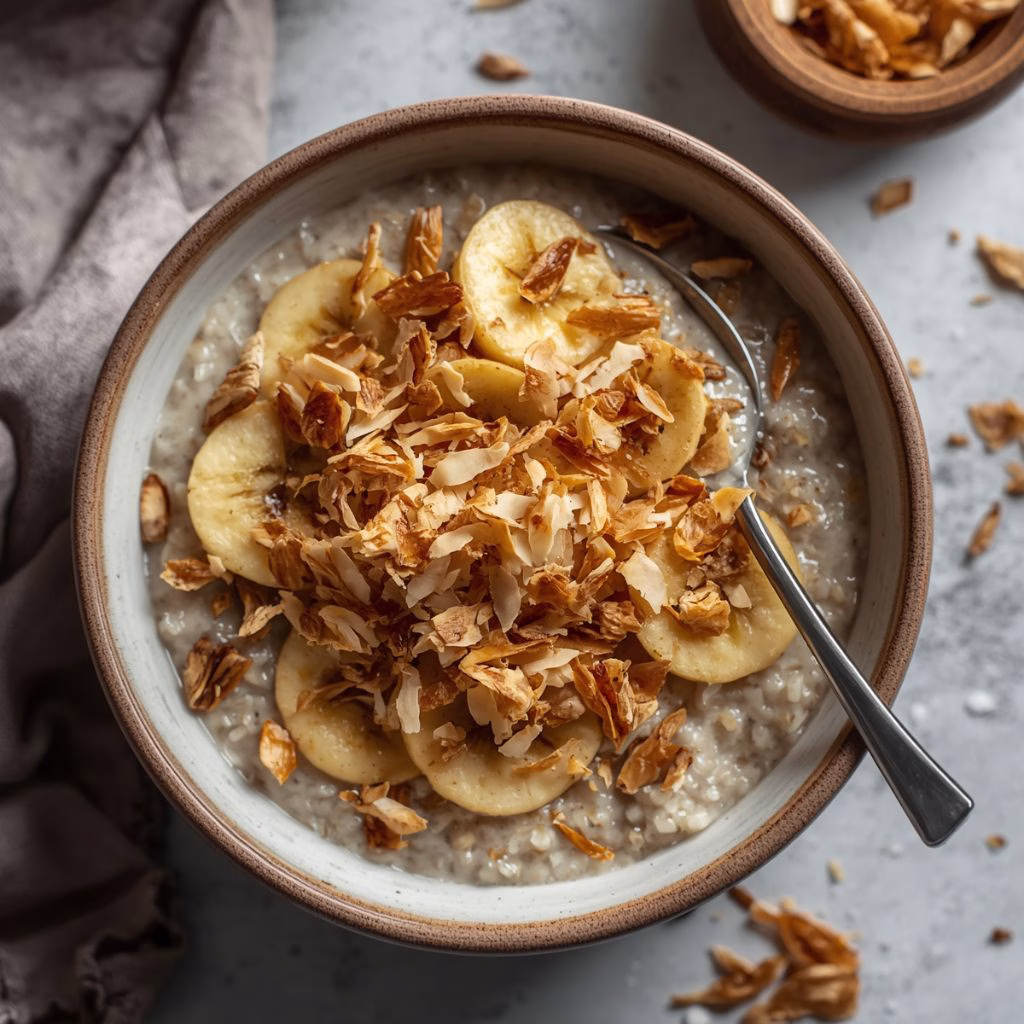 Coconut Quinoa Porridge With Caramelized Bananas Recipe