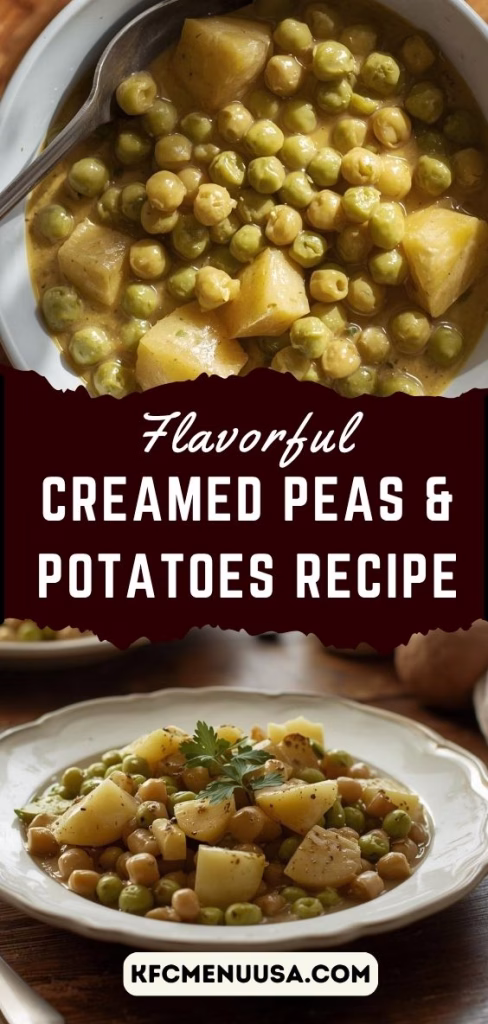 Creamed Peas And Potatoes Recipe