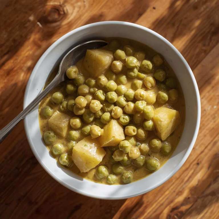 Creamed Peas And Potatoes Recipe