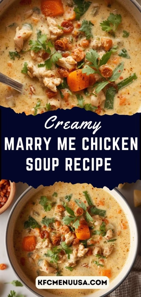 Creamy Marry Me Chicken Soup Recipe