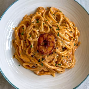 Creamy Shrimp Linguine Recipe