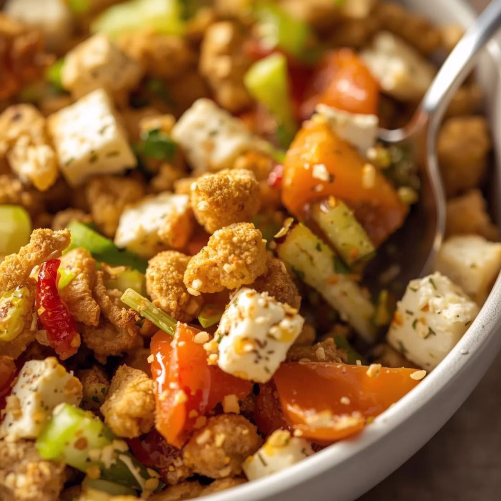 Crispy Celery Feta Mix Recipe