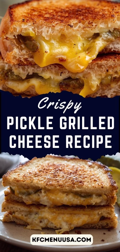 Crispy Pickle Grilled Cheese Recipe