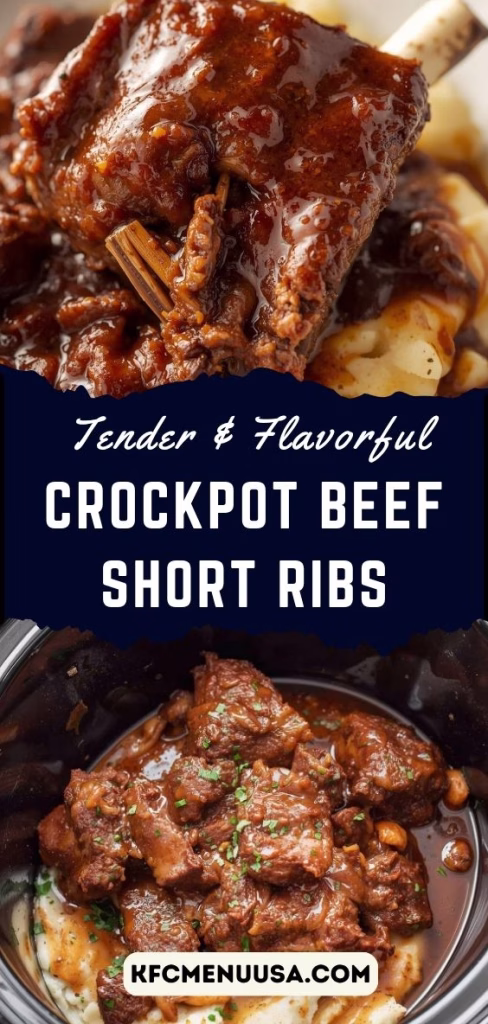 Crockpot Beef Short Ribs Recipe