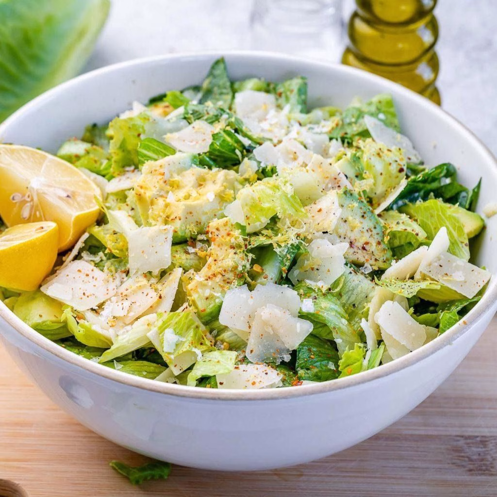 Crunchy Lemon Parmesan Salad Recipe