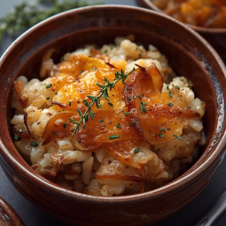 French Onion Rice Recipe