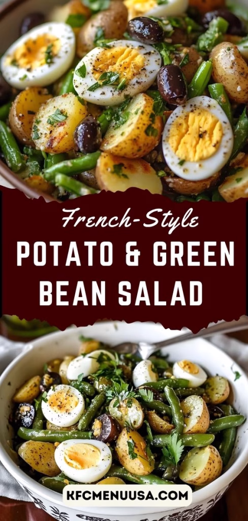 French-Style Potato Green Bean Salad Recipe