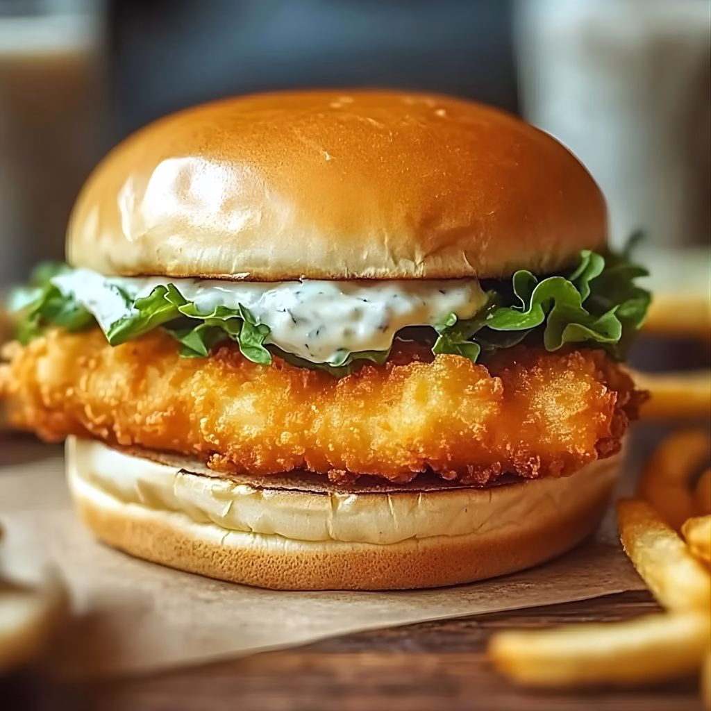 Fried Cod Fish Sandwich Recipe