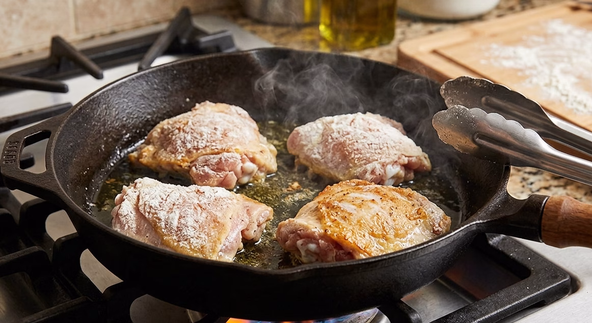Cheesy Baked Chicken Breasts with Mushrooms Recipe