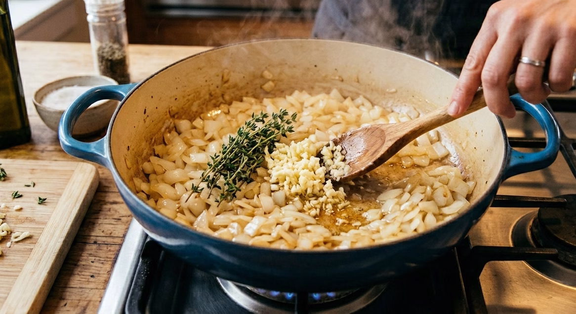 Roasted Cauliflower and Aged White Cheddar Soup Recipe