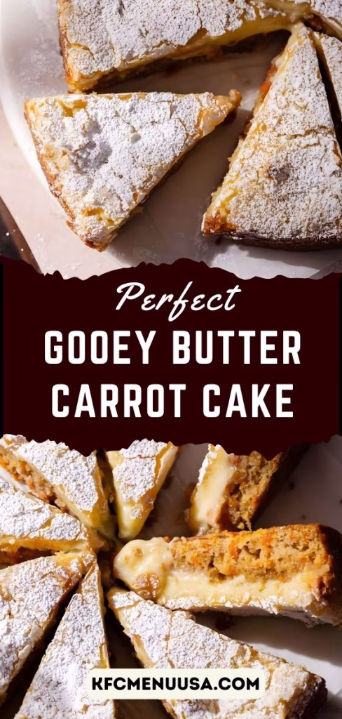 Gooey Butter Carrot Cake Recipe