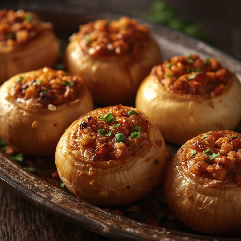 Greek Stuffed Onions Recipe