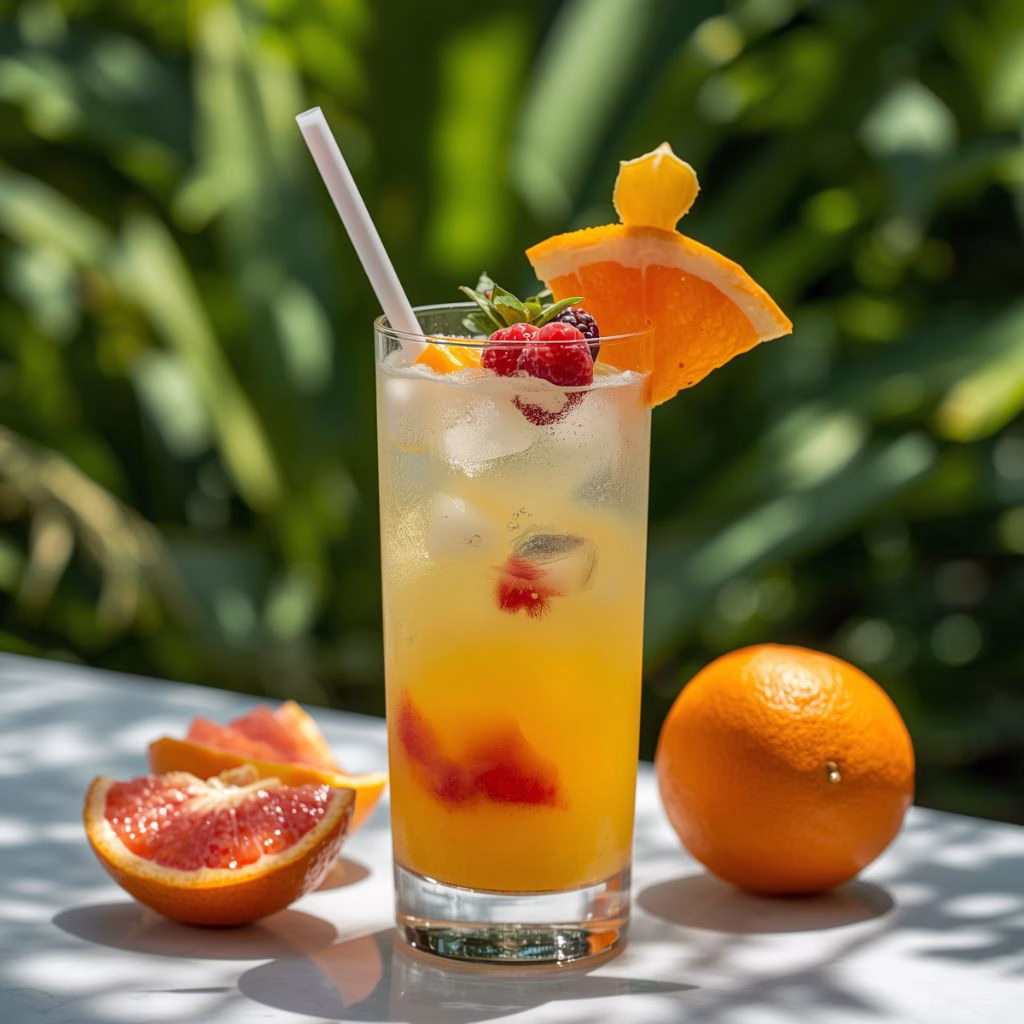 Orange Coconut Mocktail Recipe