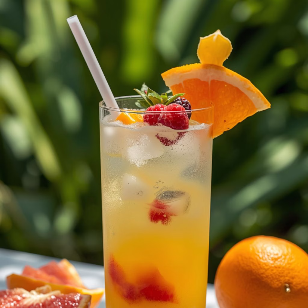 Orange Coconut Mocktail Recipe
