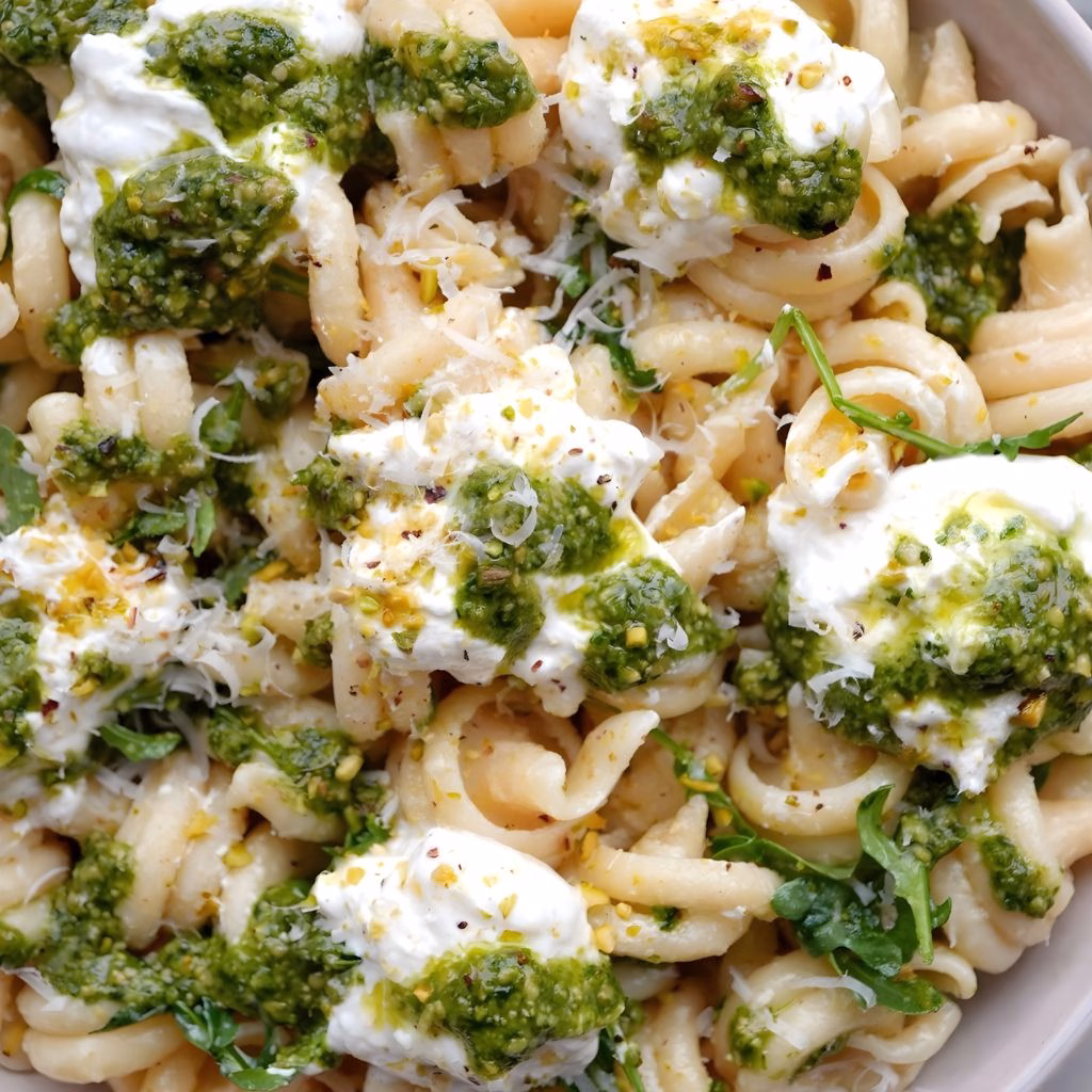 Lemon Burrata Pasta Salad Recipe