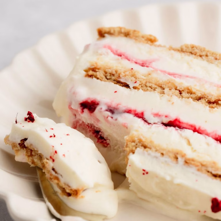 Lemon Raspberry Icebox Cake Recipe