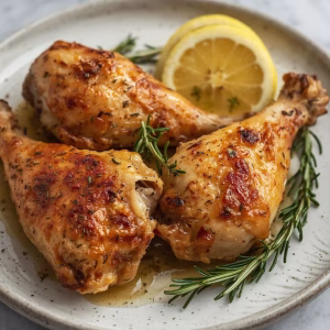 Lemon Rosemary Chicken Drumsticks Recipe