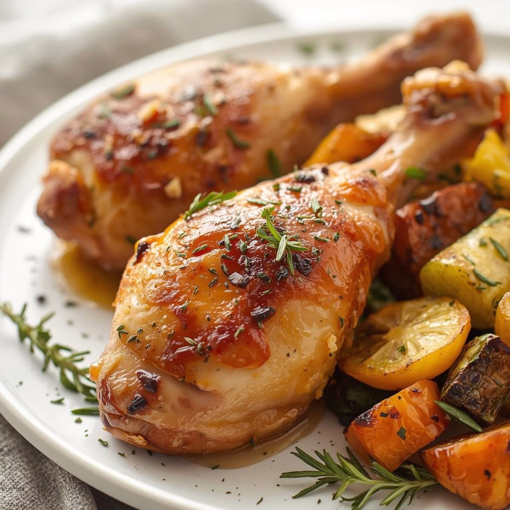 Lemon Rosemary Chicken Drumsticks Recipe