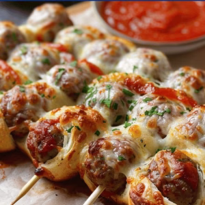 Meatball Subs on a Stick Recipe