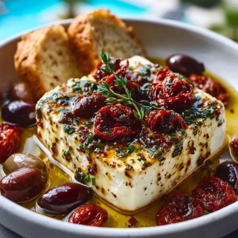 Mediterranean Baked Feta Recipe