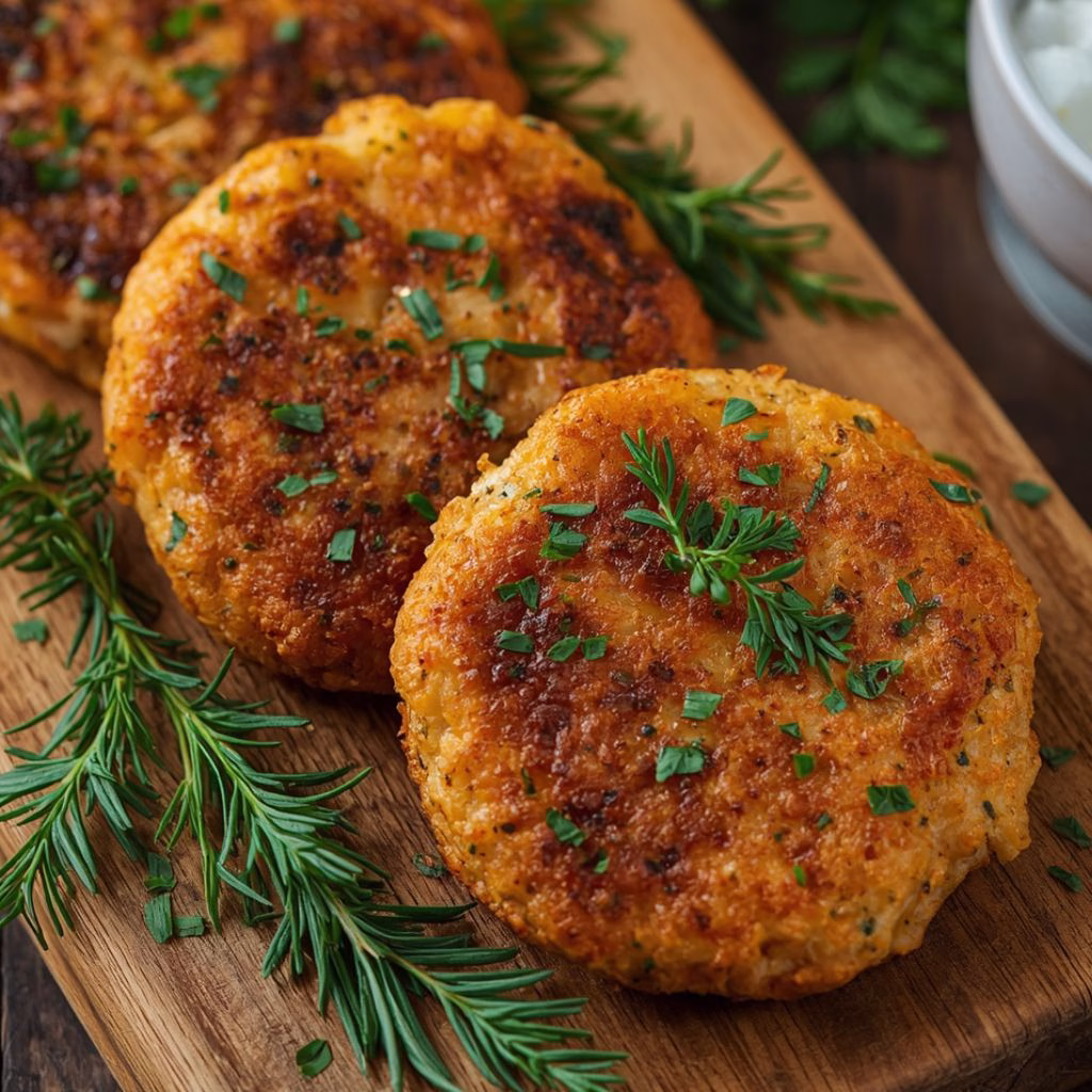 Mediterranean Salmon Patties Recipe