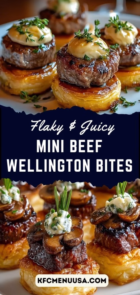 Mini Beef Wellington Bites Recipe