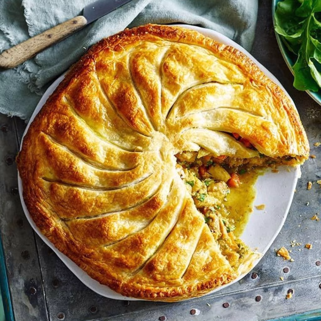 Moroccan Chicken Pies Recipe