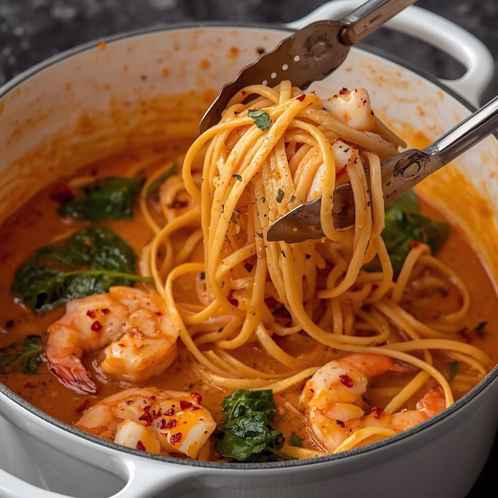 One-Pot Shrimp Scampi Recipe