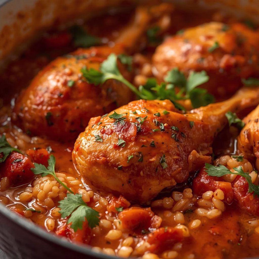 One-Pot Harissa Chicken & Couscous Recipe