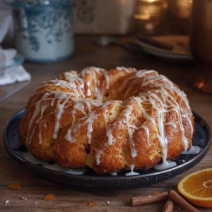 Orange Cinnamon Sweet Roll Monkey Bread Recipe