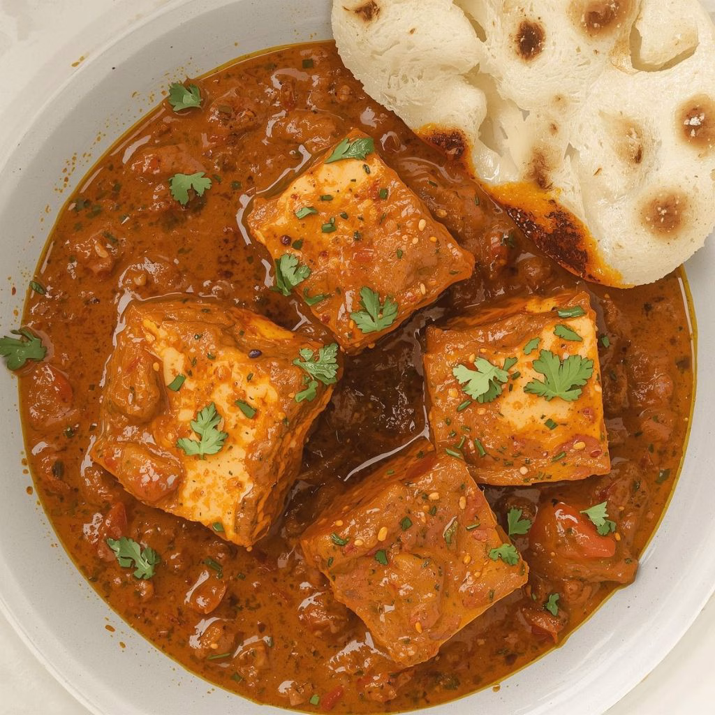 Palak Tofu Tikka Masala Recipe