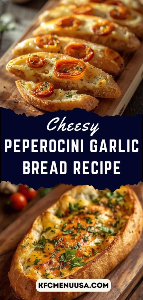 Pepperoncini Garlic Bread Recipe