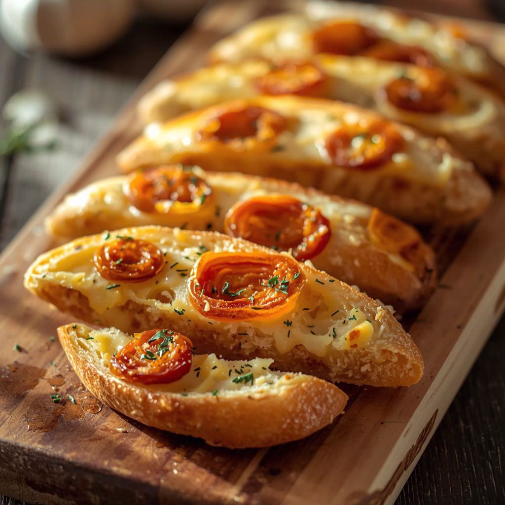 Pepperoncini Garlic Bread Recipe
