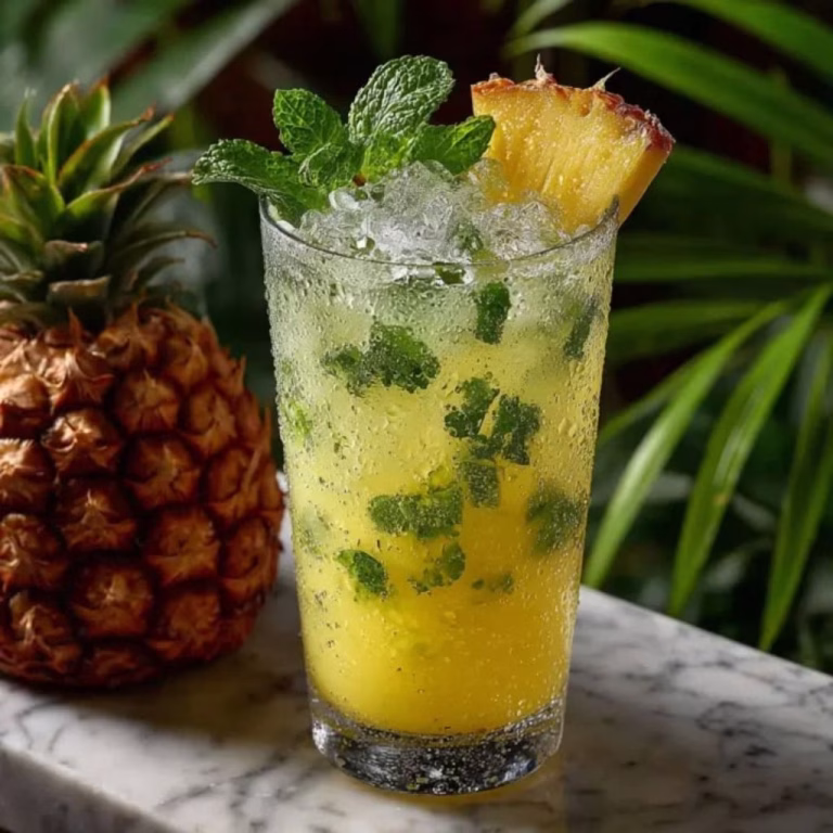 Pineapple Cucumber Agua Fresca Recipe