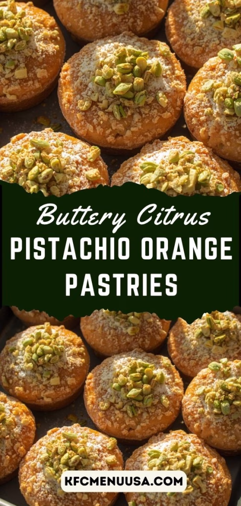 Pistachio Orange Pastries Recipe