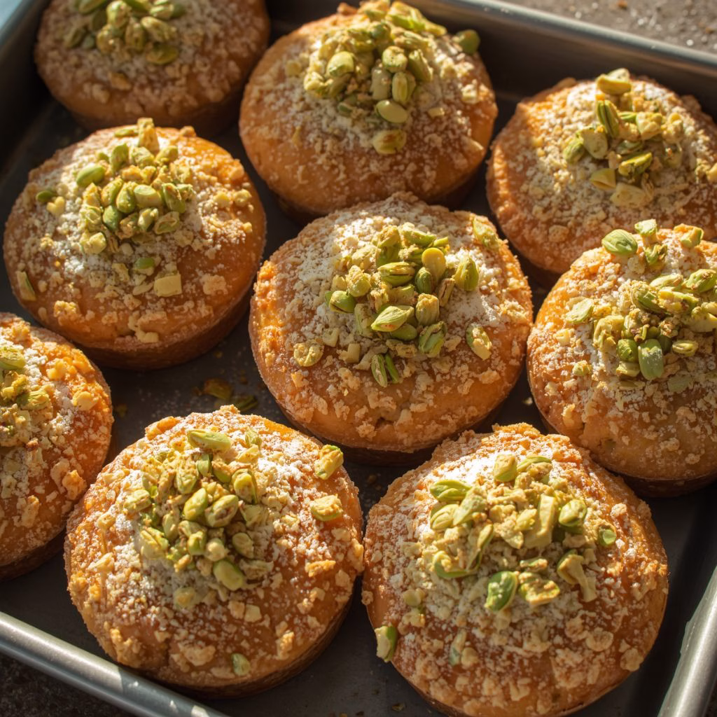 Pistachio Orange Pastries Recipe